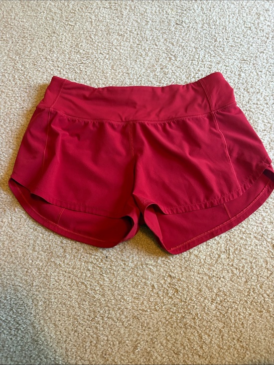 lululemon athletica Pants - lululemon athletica Crimson Red Athletic Running Shorts